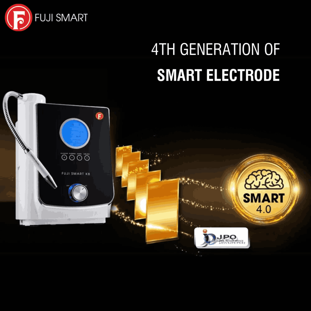 Fuji Smart - an alkaline water purifier manufacturer using SMART 4.0, SMART 5.0 electrodes.